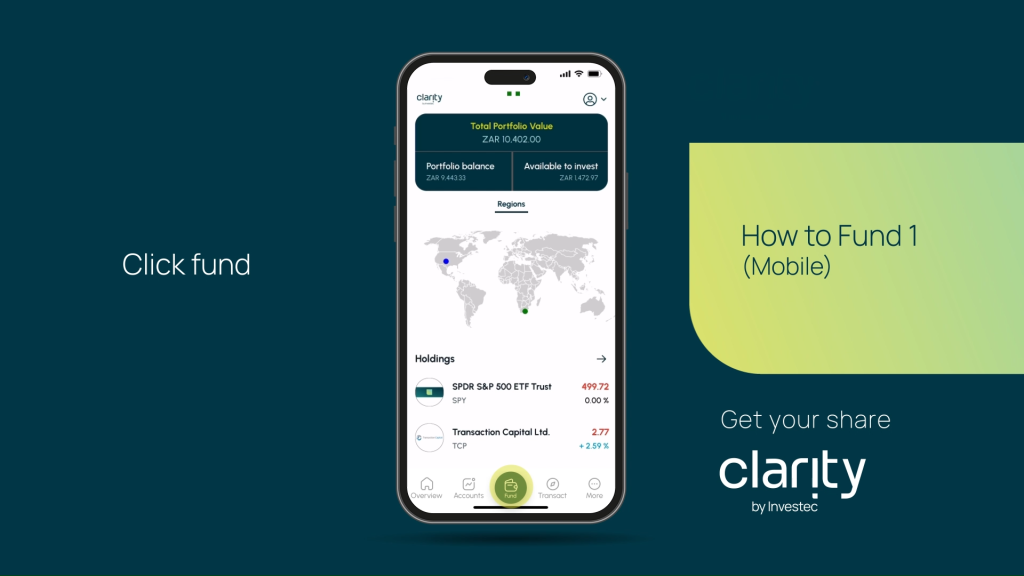 Fund Your Account On The Mobile App