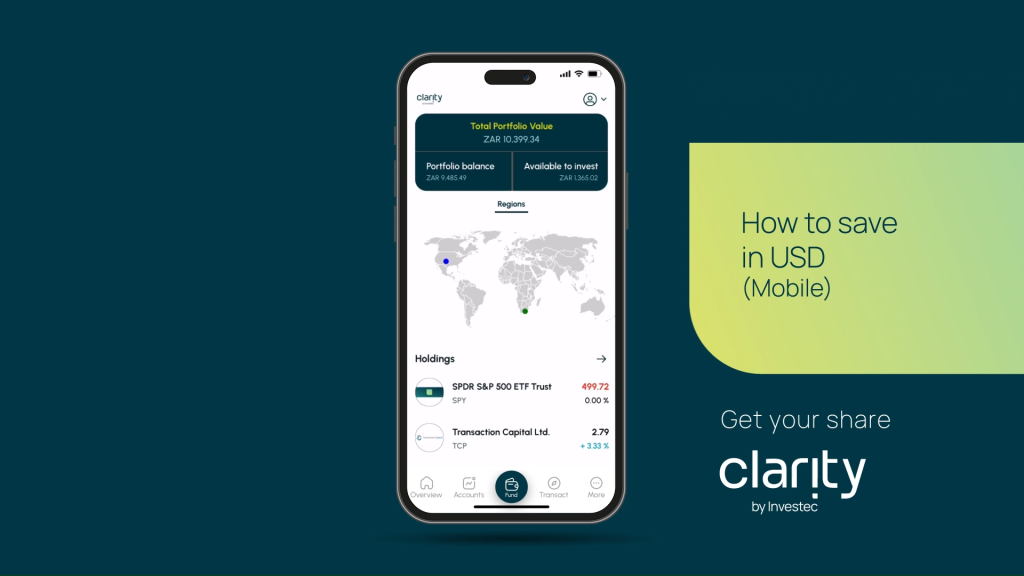 How To Save In USD with the Clarity App