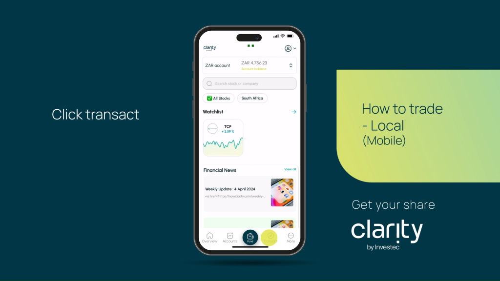 Trade Local Currency on Mobile