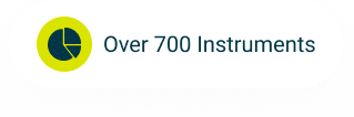 700 available instruments on Clarity